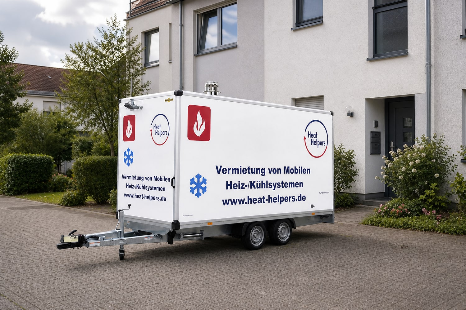 Mobile Heizzentrale 100 kW