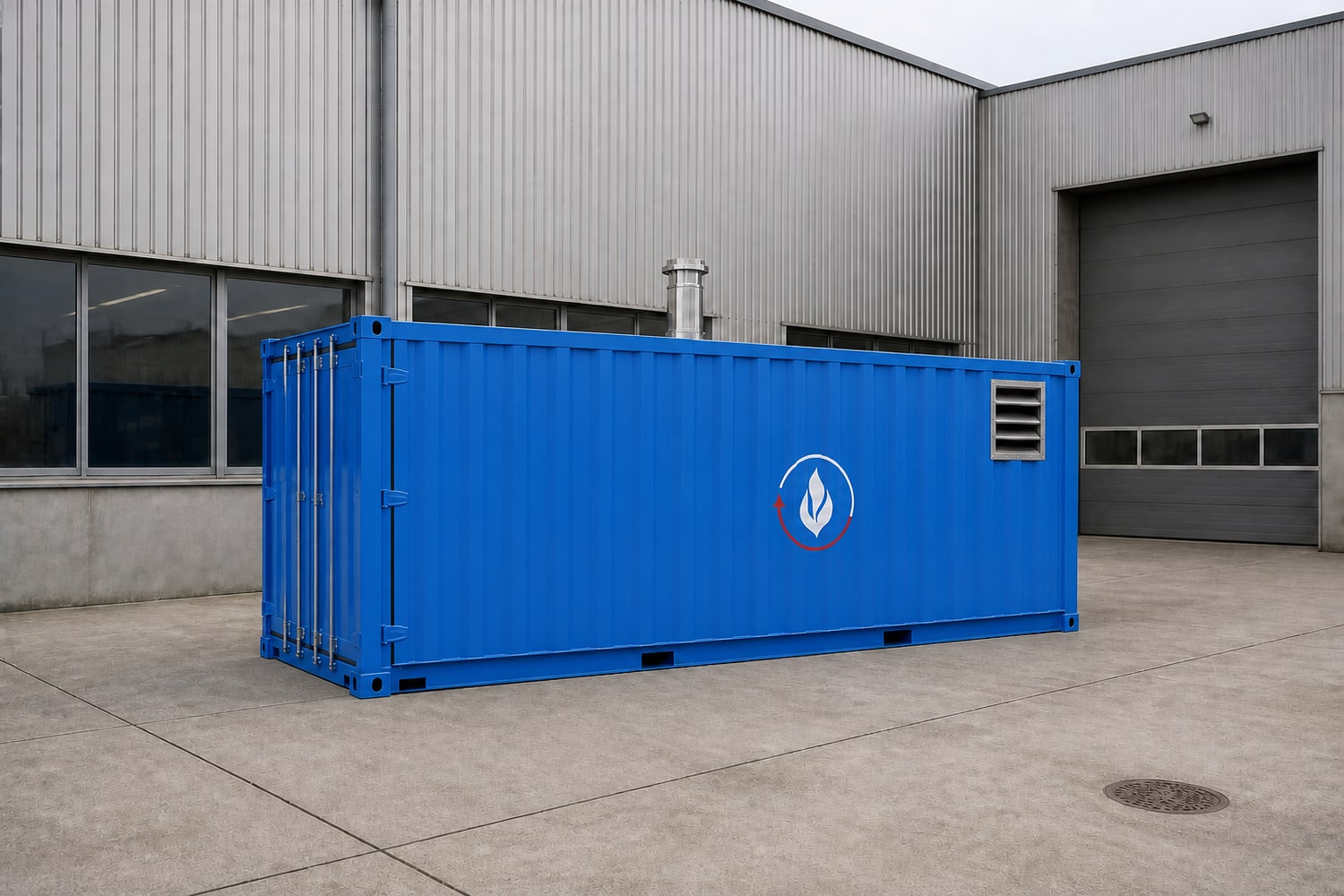 Mobile Heizzentrale 1.000 kW