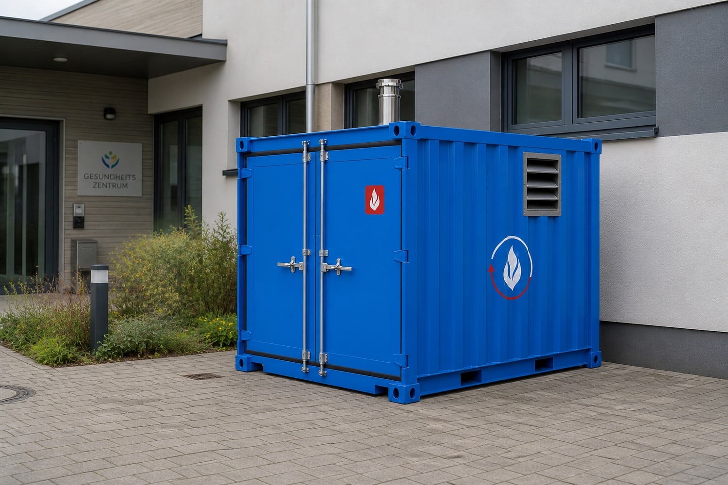 Mobile Heizzentrale 500 kW